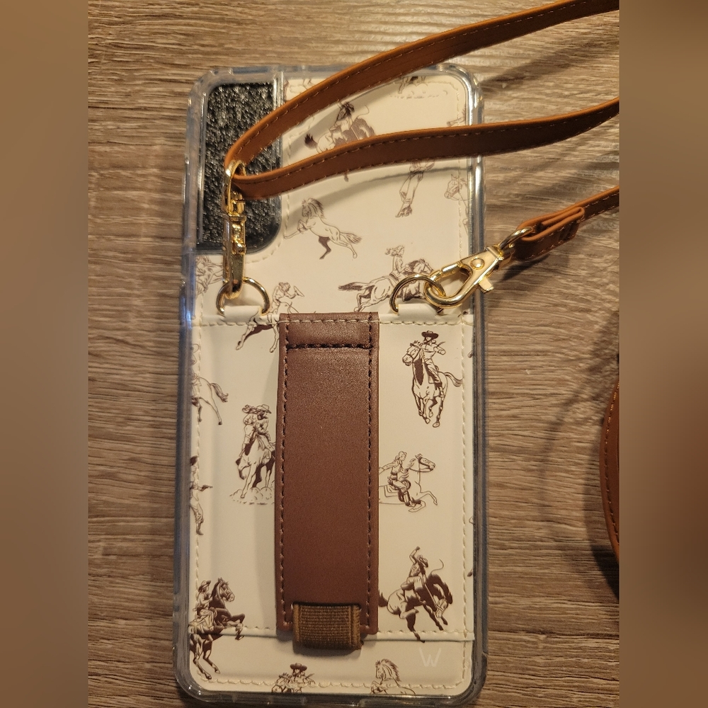 Walli Samsung 21+ phone case with strap